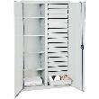 Werkzeug- und Materialschrank Serie 2000, 4 Fachböden, 16 Schubladen, Mitteltrennwand Produktbild
