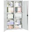 Werkzeug- und Materialschrank Serie 3000, 8 Wannenböden, Mitteltrennwand Produktbild