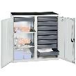Werkzeug- und Materialschrank Serie 3000, 9 Schubladen, 2 Wannenböden, Mitteltrennwand Produktbild img1 S