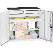 Werkzeug- und Materialschrank Serie 2000, 4 Schubladen, 1 Fachböden Produktbild
