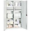 Werkzeug- und Materialschrank Serie 2000, 6 Schubladen, 6 Fachböden, Mitteltrennwand Produktbild