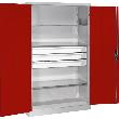 Großraum-Werkzeugschrank (RAL 7035/3003), 3 Schubladen mittig Produktbild