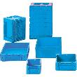Schwerlast-Transport-Stapelkasten, blau Produktbild img2 S
