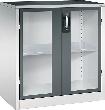 Schwerlast-Beistellschrank, mit Flügeltüren, RAL 7035/7016 Produktbild img1 S