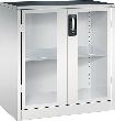 Schwerlast-Beistellschrank, mit Flügeltüren, RAL 7035/7035 Produktbild