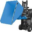 Späne-Kippbehälter, mit Abrollsystem, Typ EXPO®-E, RAL 5012 Produktbild img3 S