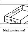 Schwerlastschrank ohne Mittelwand, mit 3 Schubladen Produktbild img2 S