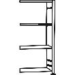 Steckregalsystem (Anbauregal), verzinkt Produktbild img2 S