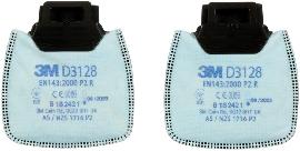 3M™ Partikelfilter D3128, mit Aktivkohle Produktbild