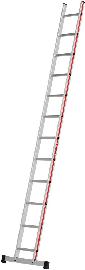 Sprossenanlegeleiter, mit Traverse Produktbild