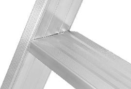 Stufenmehrzweckleiter, dreiteilig Produktbild