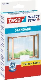 tesa Fliegengitter Stand Klettband für Fenster weiß 1,5m:1,8m Produktbild