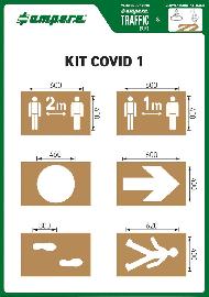 Schablonensatz KIT COVID1 Produktbild