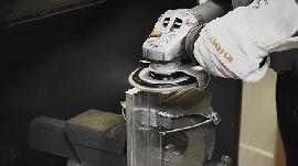 Fächerschleifscheibe LGA ALU, gerade Produktbild