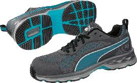 Damen-Sicherheitshalbschuh 643900 FUSE KNIT BLUE, S1P SRC HRO ESD Produktbild
