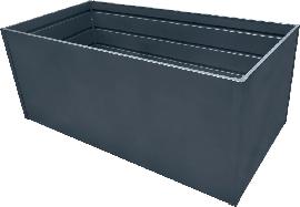Hochbeet m.Doppelwand 180 x 90 x 76 cm 1200 l Beschaffungsartikel Produktbild