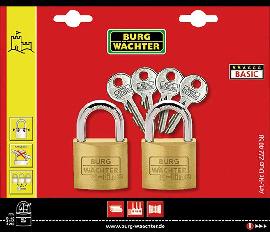 Messing-Hangschloss-Sets Produktbild