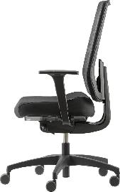 Bürodrehstuhl Indeed mesh, Bandscheibensitz Produktbild