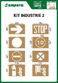 Schablonensatz KIT Industrie 2 Produktbild