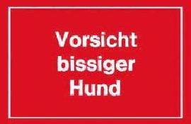 Hinweis- und Warnschilder