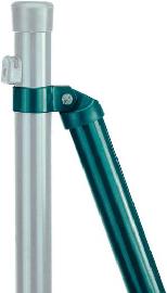 Strebe, 34 mm, grün beschichtet, mit 38er Schelle Produktbild