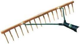 Kunststoff-Heurechen, einseitig Produktbild