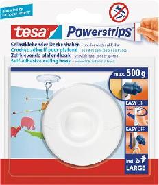 tesa® Powerstrips Zimmerdecken-Haken Produktbild