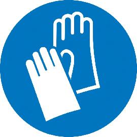 Gebotsschild, Handschutz benutzen Produktbild