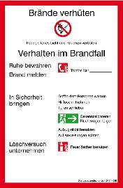 Brandschutzordnung BRD und Landkreis München Produktbild
