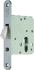 Schiebetür-Einsteckschloss Serie 71, mit Zirkelriegel Produktbild