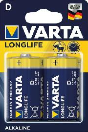 VARTA Longlife Extra Mono/D/LR20 4er Folie, 1,5V Produktbild