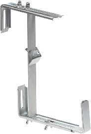 Balkonkastenhalter für Balkone, Brüstungen und Zäune Produktbild