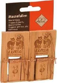 Luna Holz-Mausefalle Produktbild