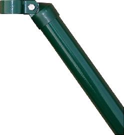 Strebe, 34 mm, verzinkt, pulverbeschichtet, mit 34er-Schelle Produktbild