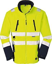 Warnschutz-Softshell-Jacke Pittsburgh Produktbild