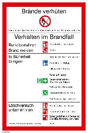Brandschutzordnung Universal Produktbild