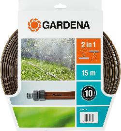 Schlauch-Regner 15 Meter braun Gardena Produktbild