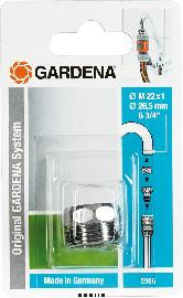 Perlstrahl-Gewindeadapter (Metall) Produktbild