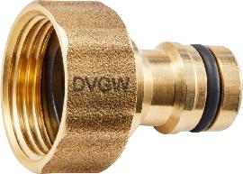 GEKA® plus-Hahnstecker DVGW Produktbild