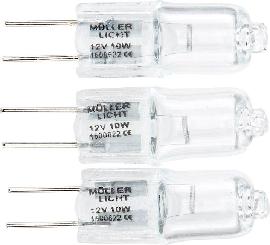 Halogen Stifte 3x 10W G4 Produktbild