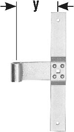 Haustür-Mittelband Produktbild