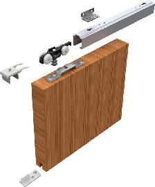 HELM Holzschiebetür 53 Set, Holz Produktbild