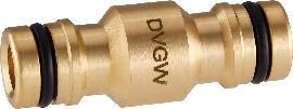 GEKA® plus-Verbindungsstecker DVGW Produktbild