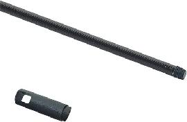 Metallstiel, mit Gewinde Produktbild