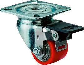 Lenkrolle mit Platte und Feststeller A620 Produktbild
