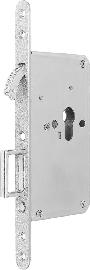 Schiebetürschloss,<br>mit Zirkelriegel, 0353 Produktbild