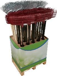 Display Laub- und Rasenbesen Produktbild