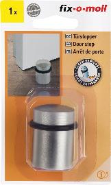 Türstopper fix-o-moll®, Höhe 44 mm, satiniert Produktbild