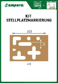 Schablonensatz KIT Stellplatzmarkierung Produktbild