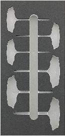 Werkzeugmodul Schraubendreher mit Quergriff für TORX®, leer Produktbild